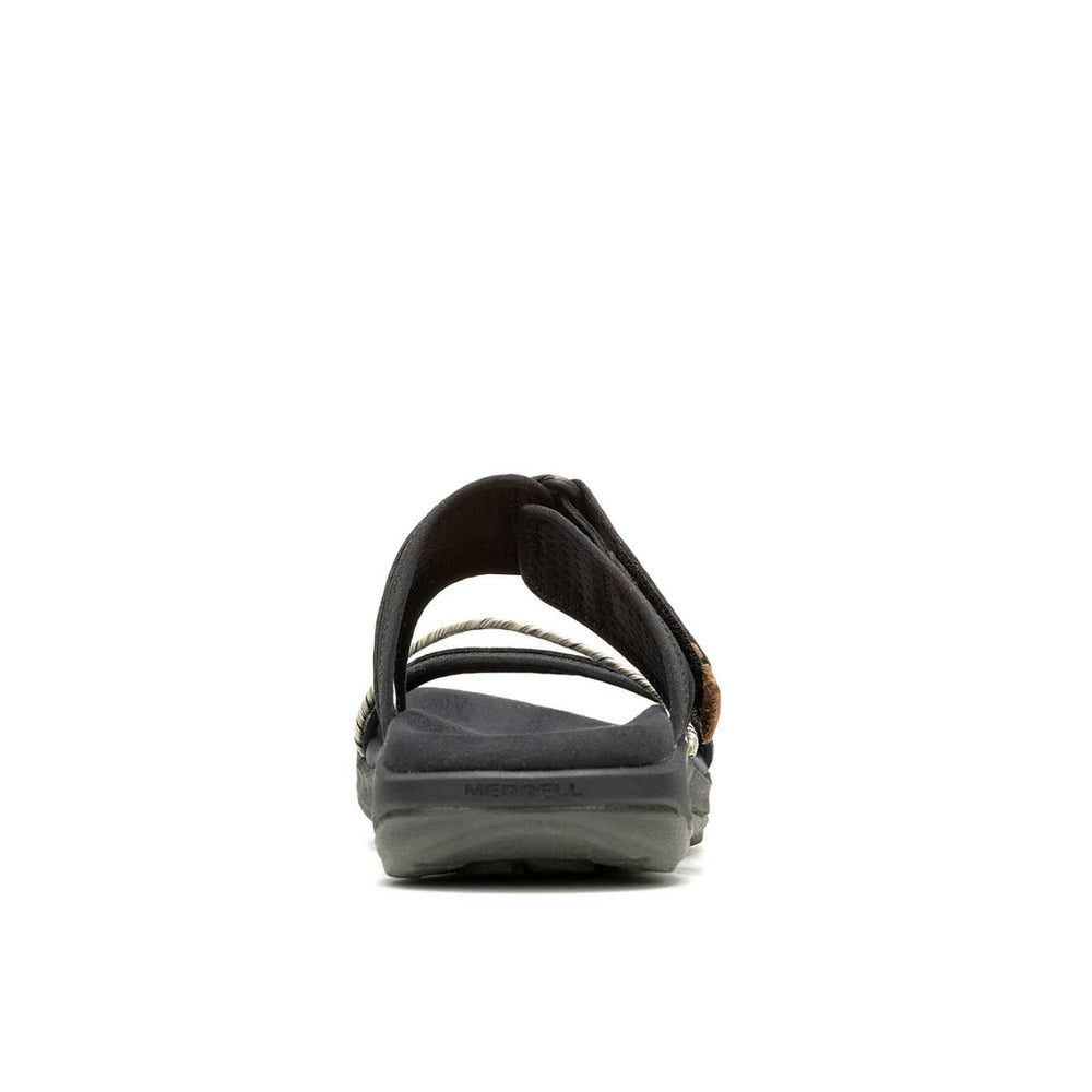 Merrell Terran 4 Slide Wide Width Black | Women Slip-Ons