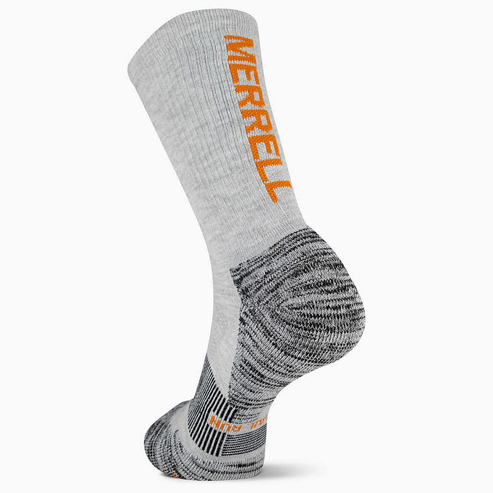 Merrell Thermal Trail Run Crew Sock Gray Heather | Women/Men Socks