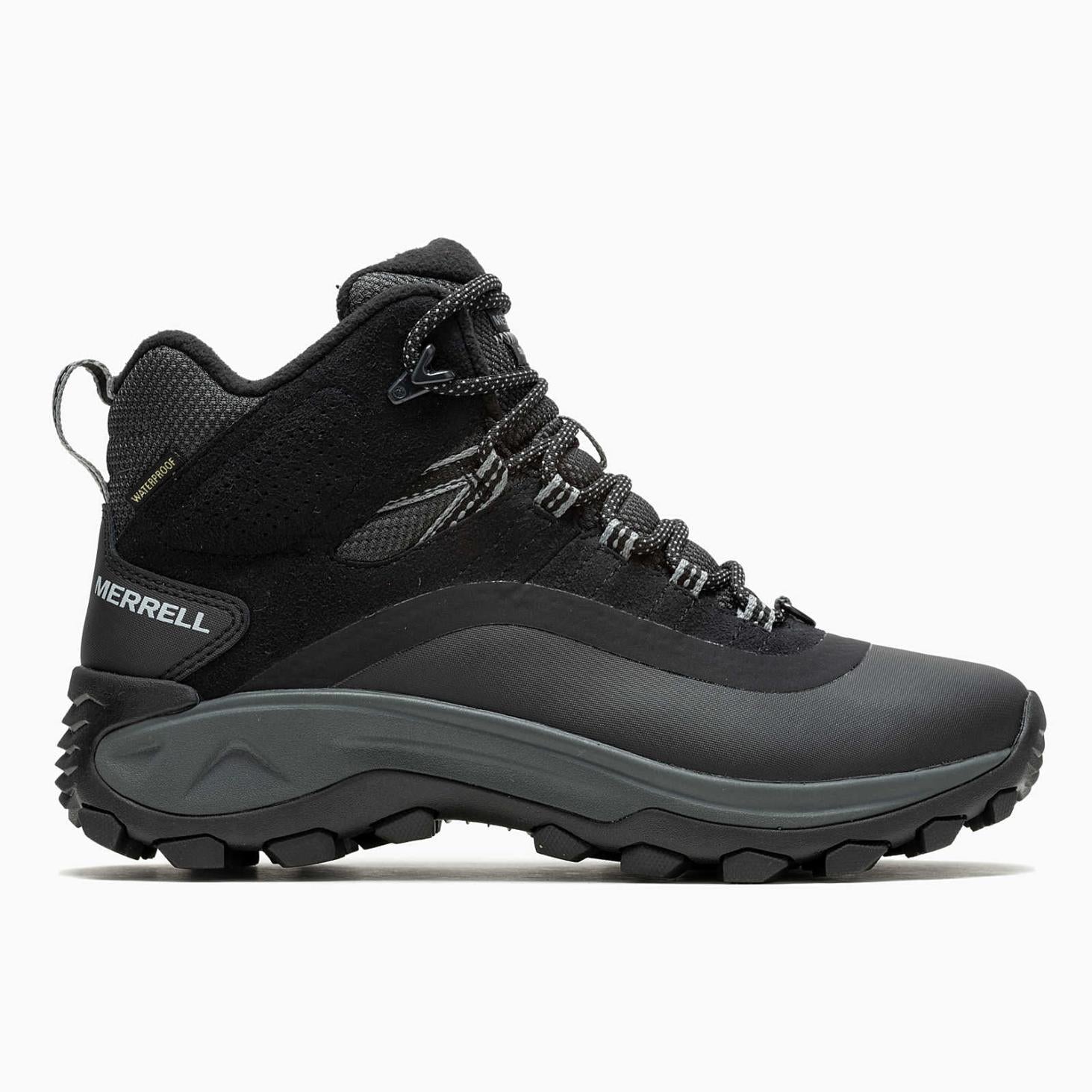 Merrell Thermo Snowdrift 2 Mid Waterproof Black/monument | Women Boots