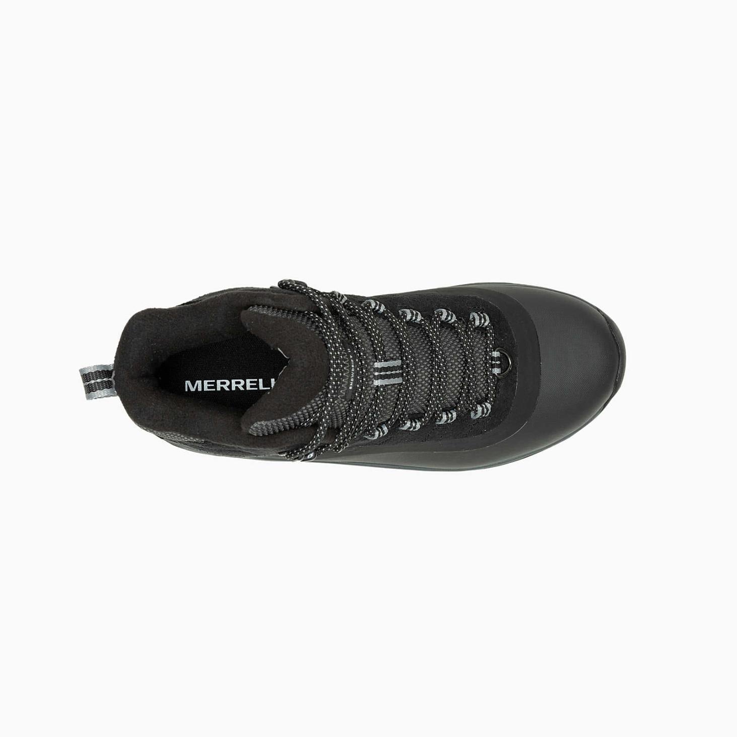 Merrell Thermo Snowdrift 2 Mid Waterproof Black/monument | Women Boots