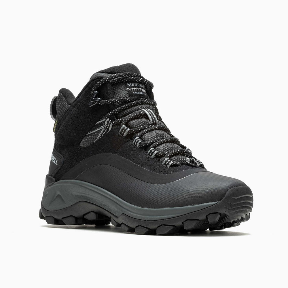 Merrell Thermo Snowdrift 2 Mid Waterproof Black/monument | Women Boots