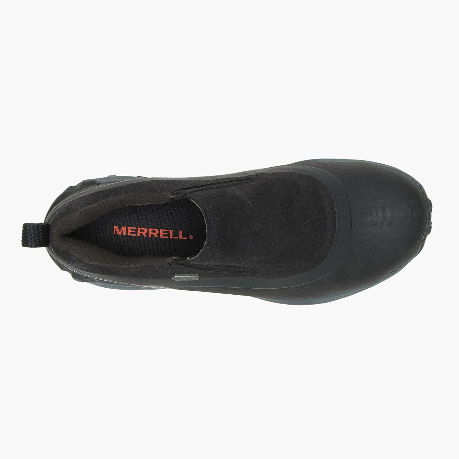 Merrell Thermo Snowdrift Moc Shell Waterproof Black | Women Winter Boots