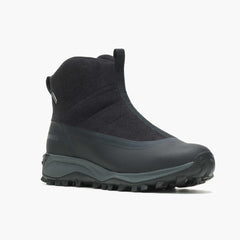 Merrell Thermo Snowdrift Zip Mid Shell Black | Men Boots