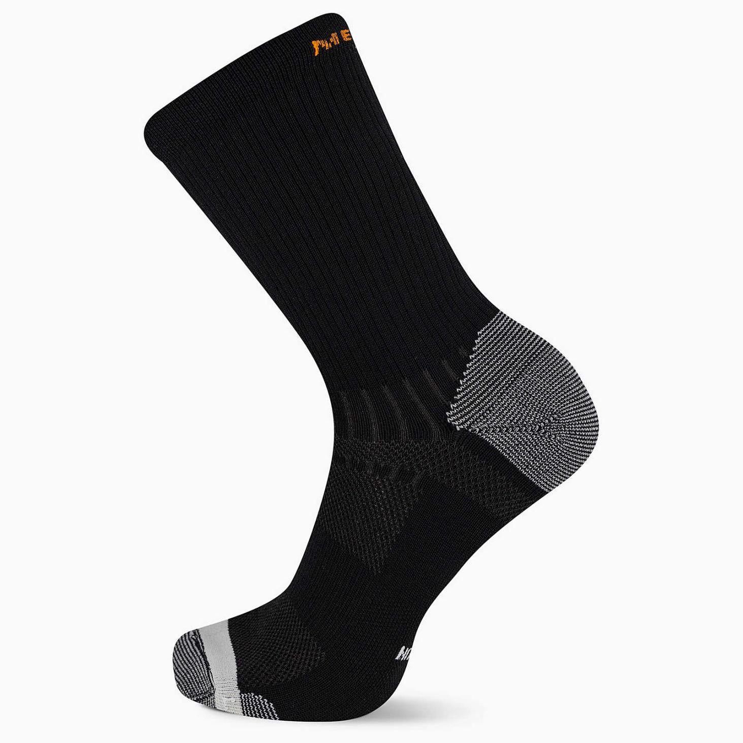 Merrell Trail Runner Light Crew Sock Black | Women/Men Socks