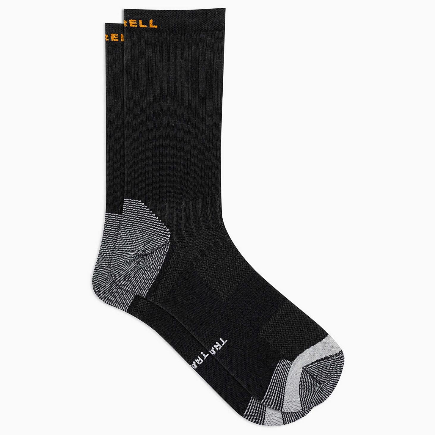 Merrell Trail Runner Light Crew Sock Black | Women/Men Socks