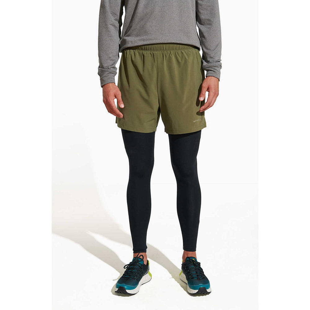 Merrell Trail Running Legging Black | Men Bottoms