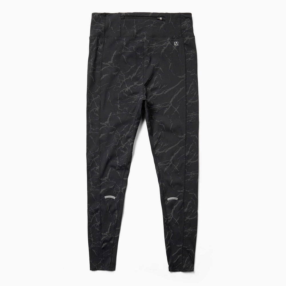 Merrell Trail Running Legging Lightning Reflective Print | Women Bottoms