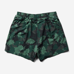 Merrell Trail Running Short Sea Moss Leaf Print | Men Bottoms