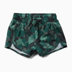 Merrell Trail Running Short Sea Moss Leaf Print | Women Bottoms