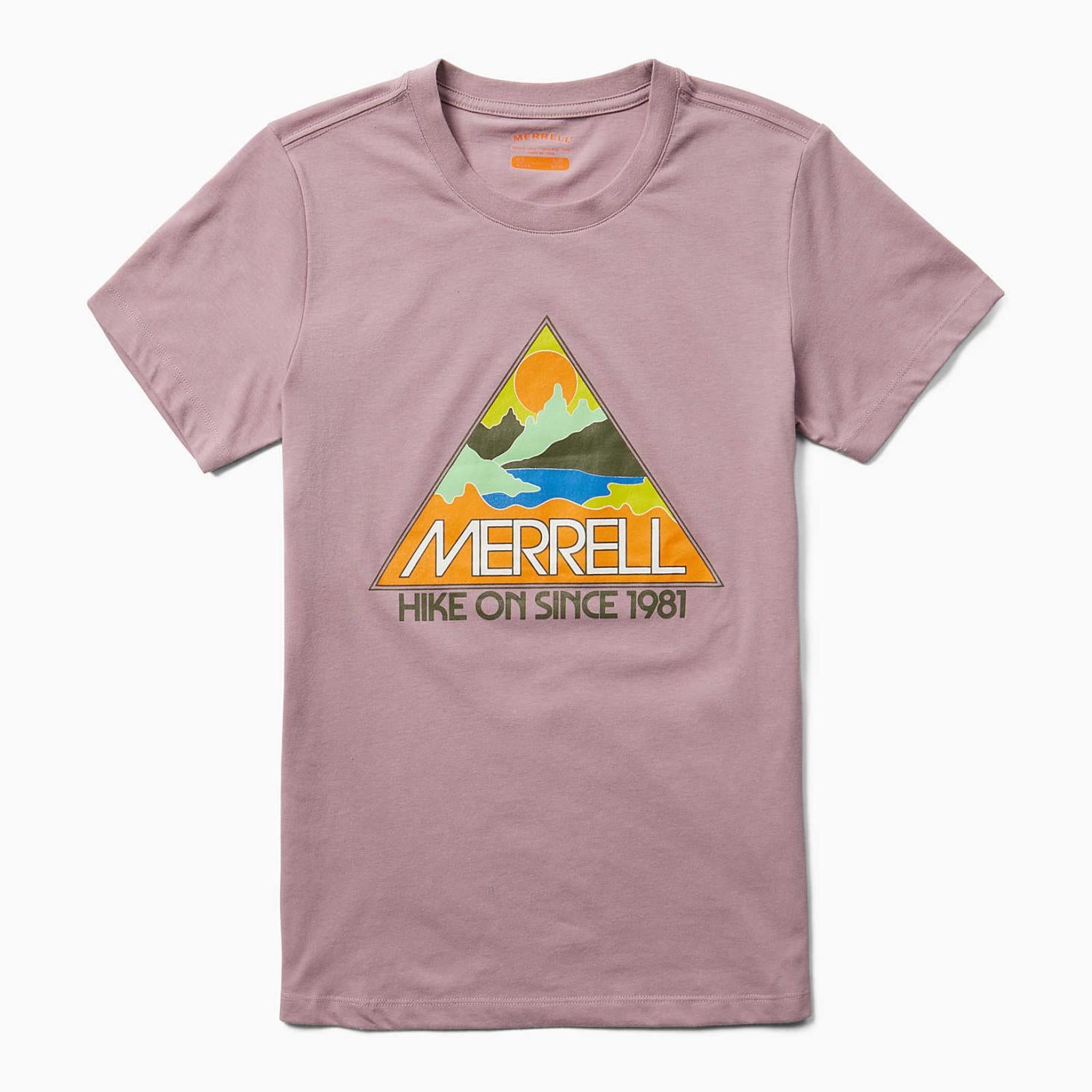 Merrell Triangle Tee Elderberry | Women Tops