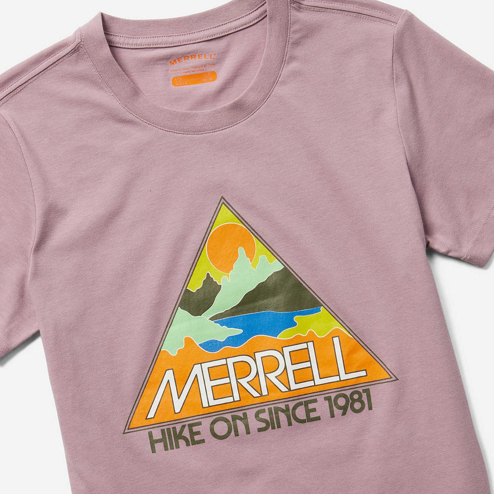 Merrell Triangle Tee Elderberry | Women Tops