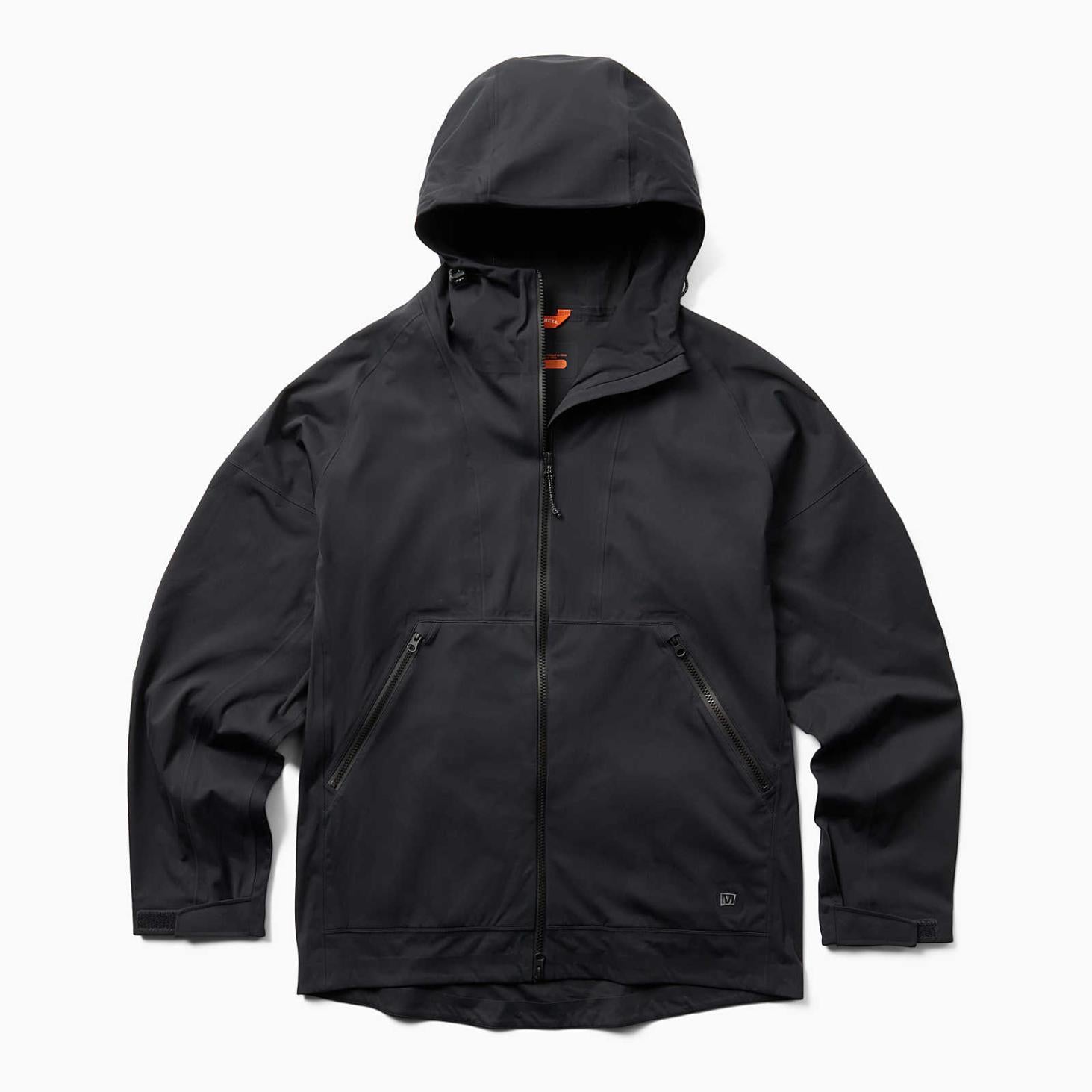 Merrell Whisper Rain Shell Black/black | Men Outerwear