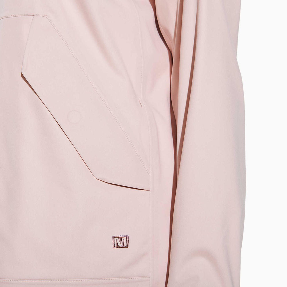 Merrell Whisper Rain Shell Rose Smoke | Women Outerwear