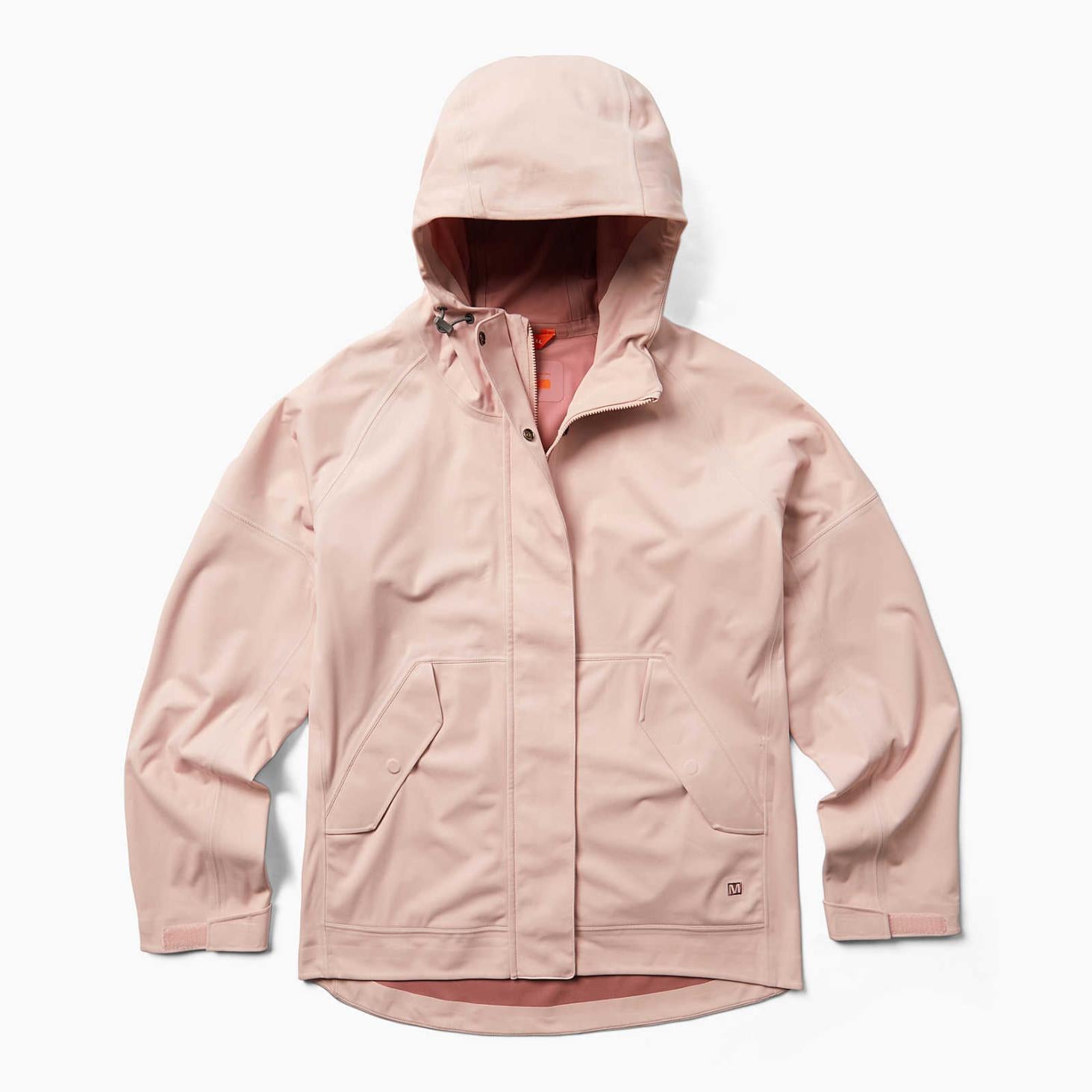 Merrell Whisper Rain Shell Rose Smoke | Women Outerwear