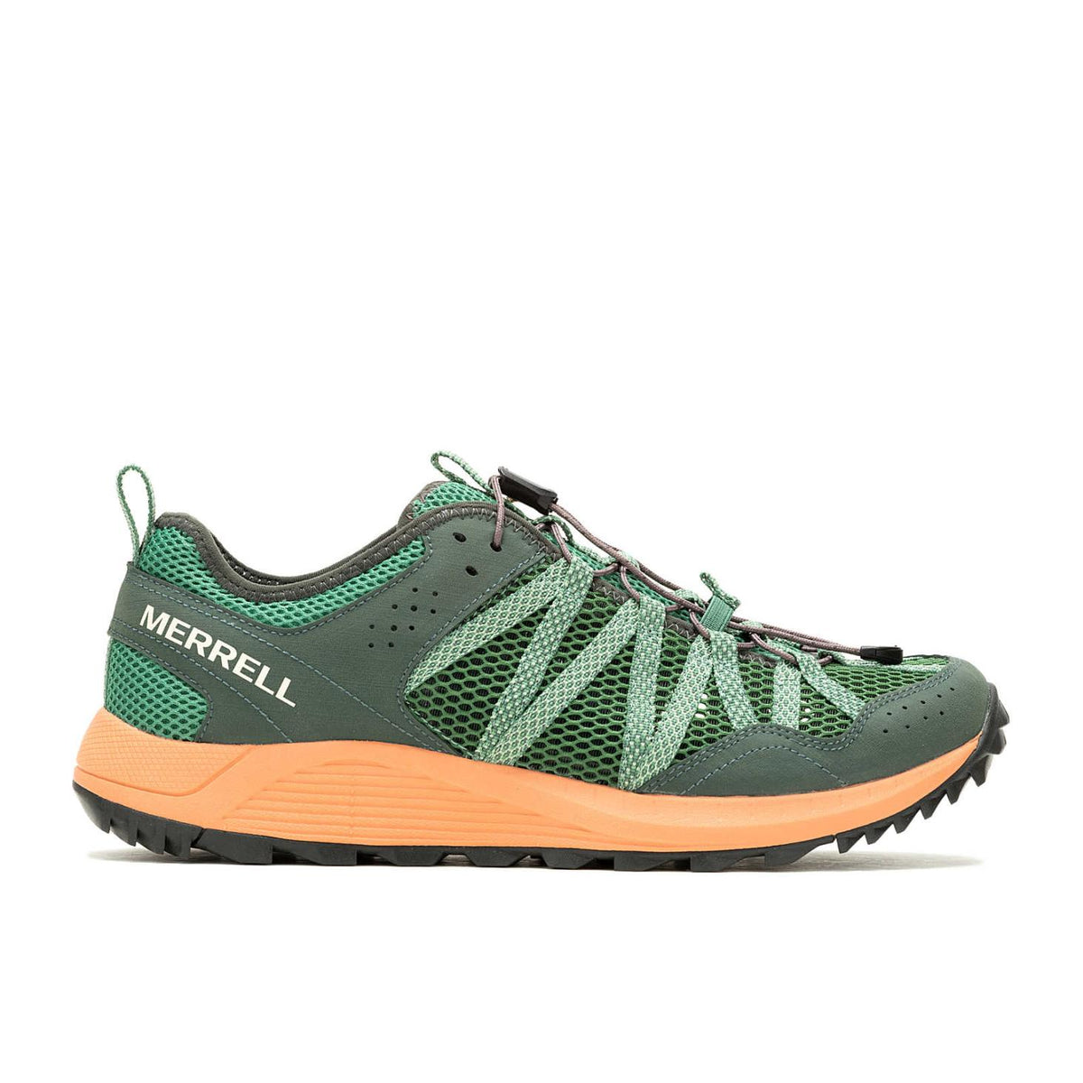 Merrell Wildwood Aerosport Pinegreen/peppercorn | Men Sandals