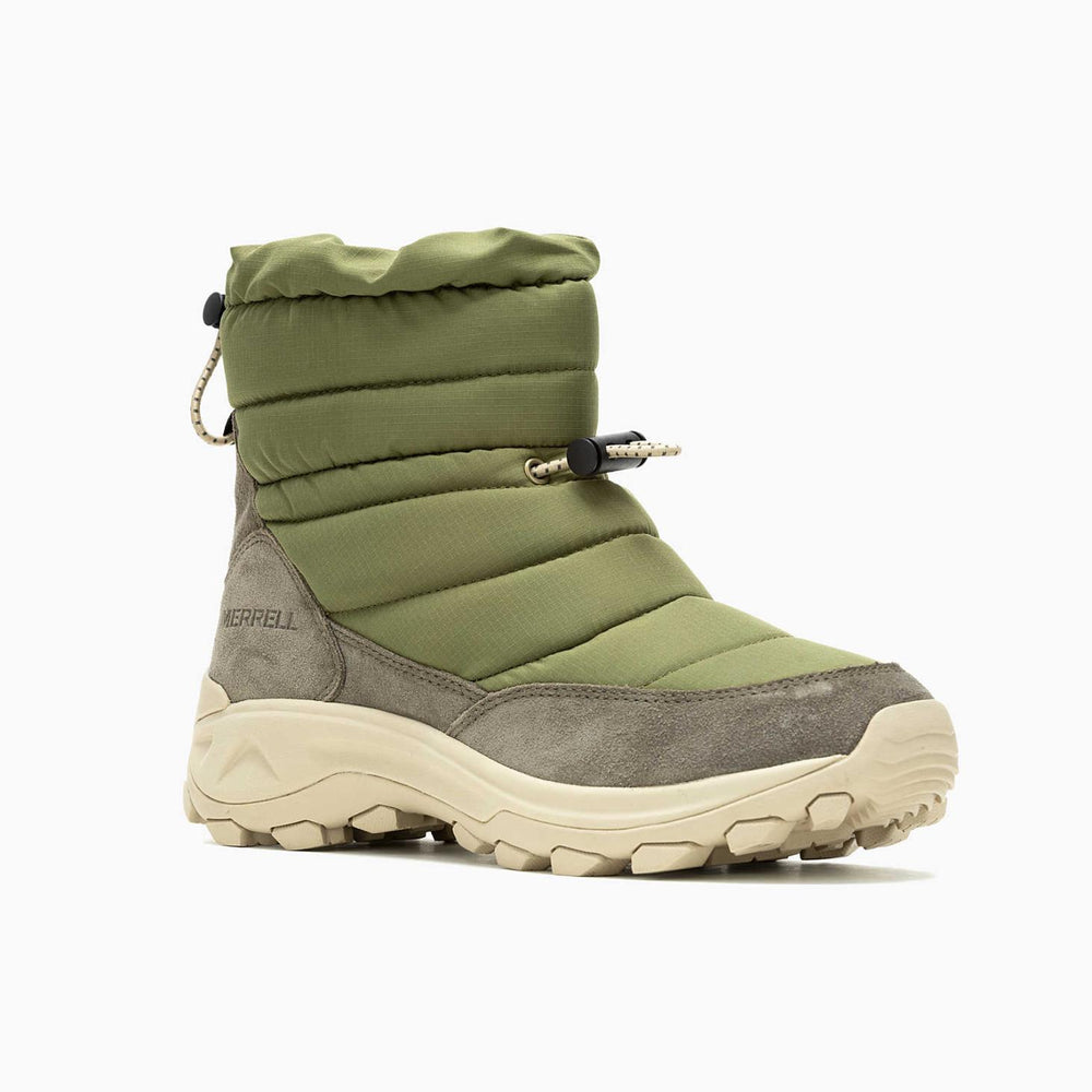 Merrell Winter Moc Zero Tall Avocado | Men Slip-Ons