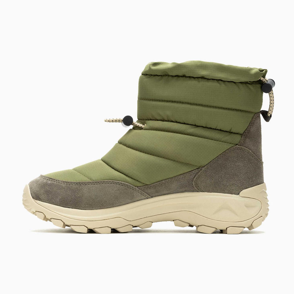 Merrell Winter Moc Zero Tall Avocado | Men Slip-Ons