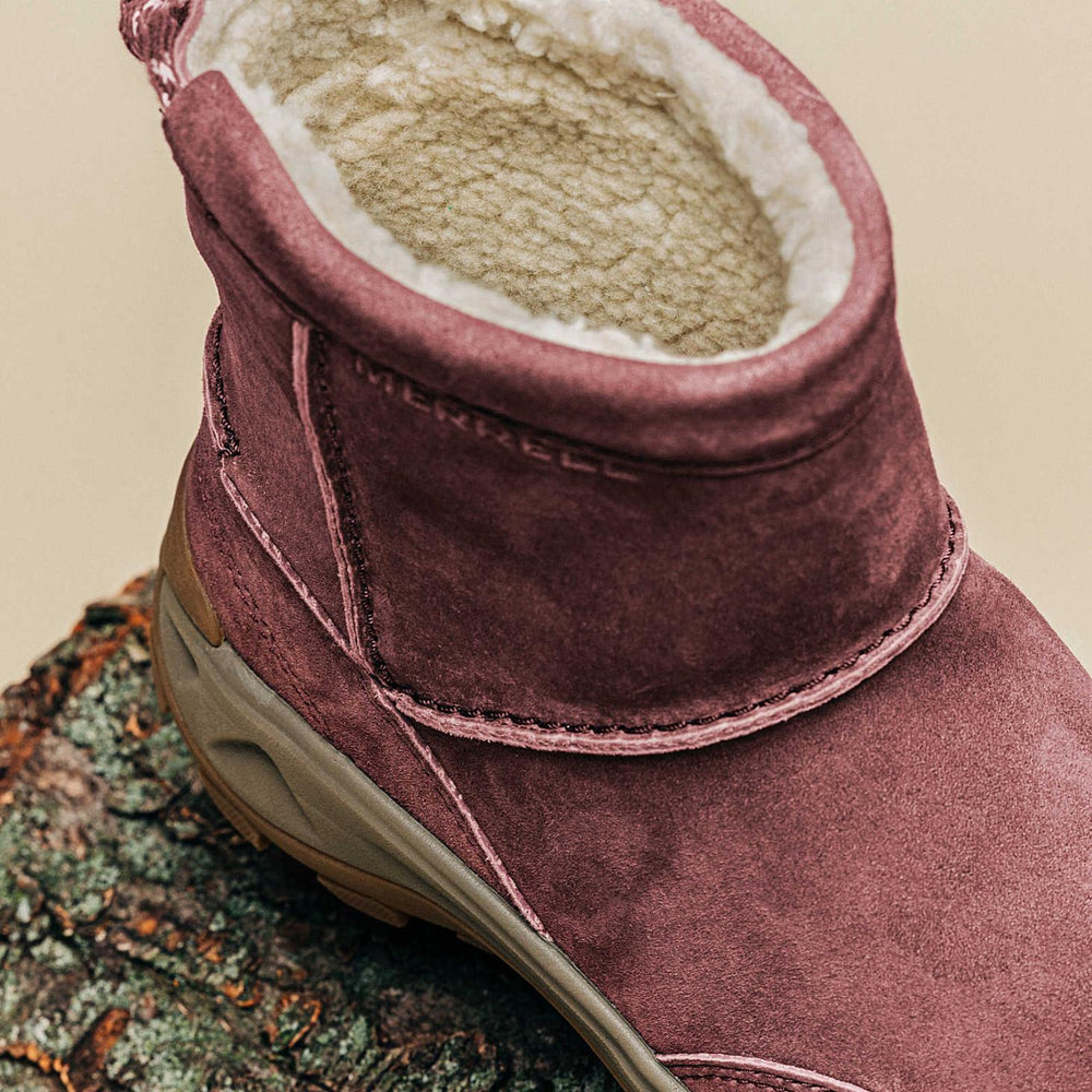Merrell Winter Pull On Marron | Women Slip-Ons