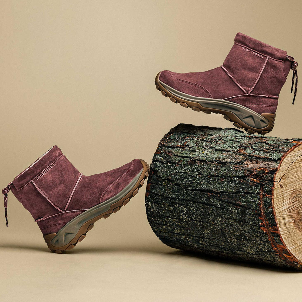 Merrell Winter Pull On Marron | Women Slip-Ons