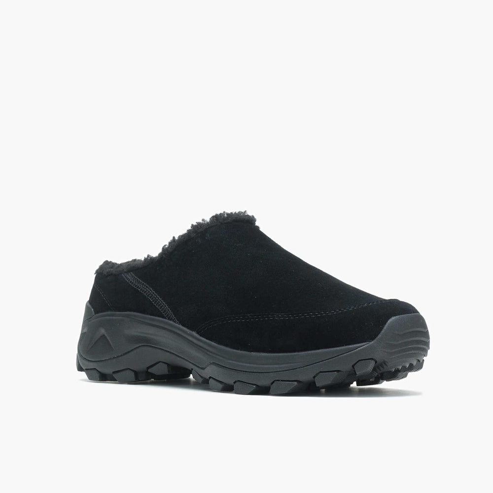 Merrell Winter Slide Black | Men Slip-Ons