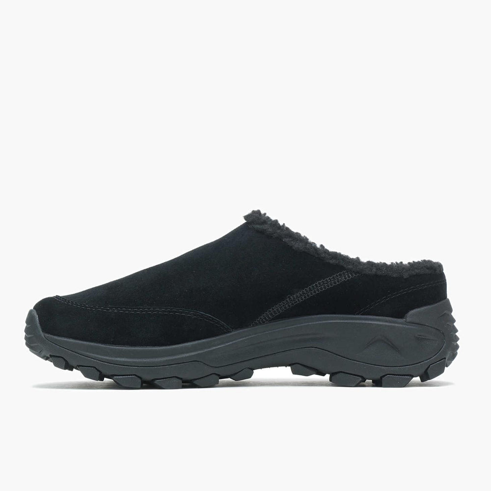 Merrell Winter Slide Black | Men Slip-Ons