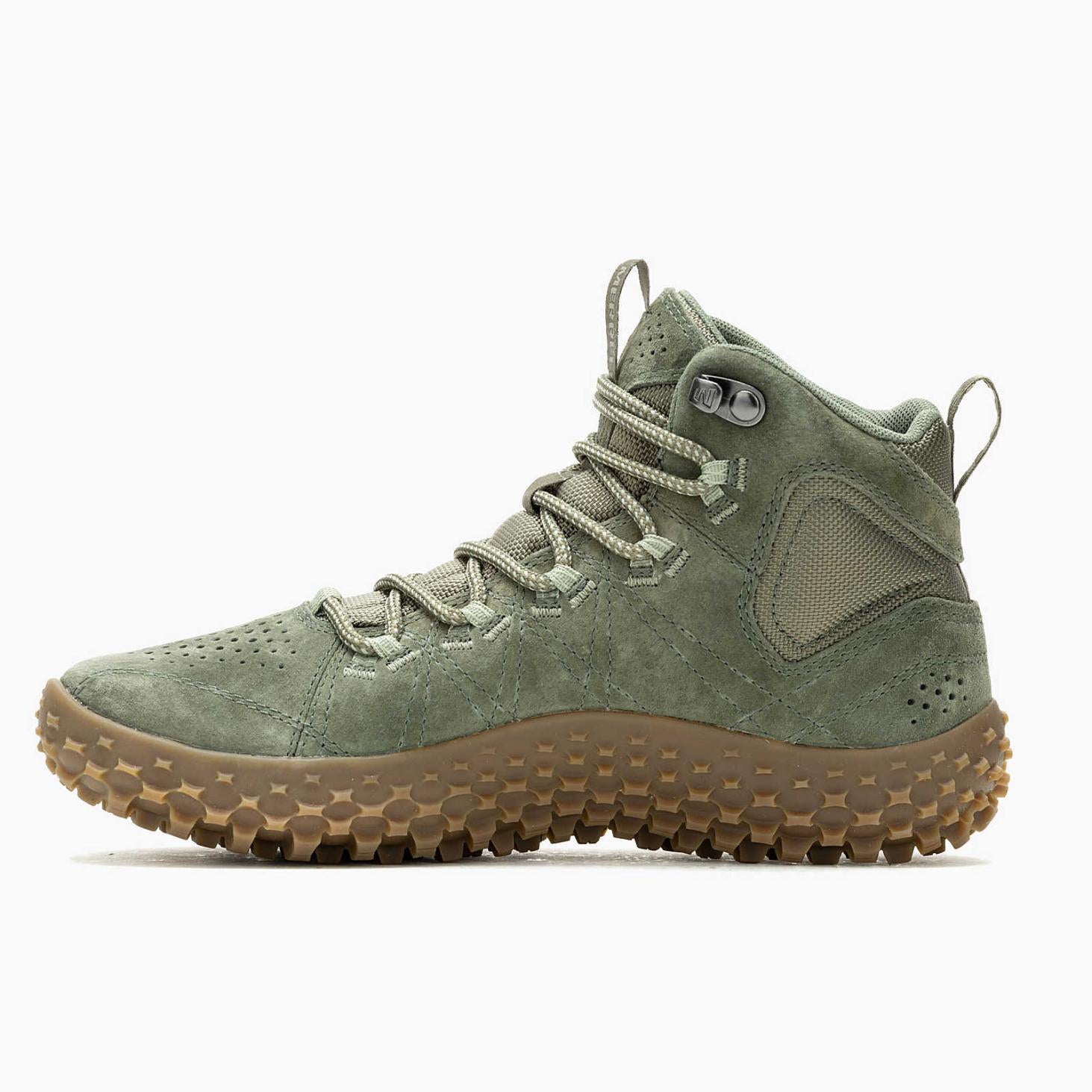 Merrell Wrapt Mid Waterproof Lichen | Women Barefoot